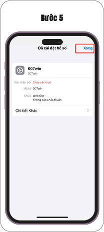 tải app 0007win iOS
